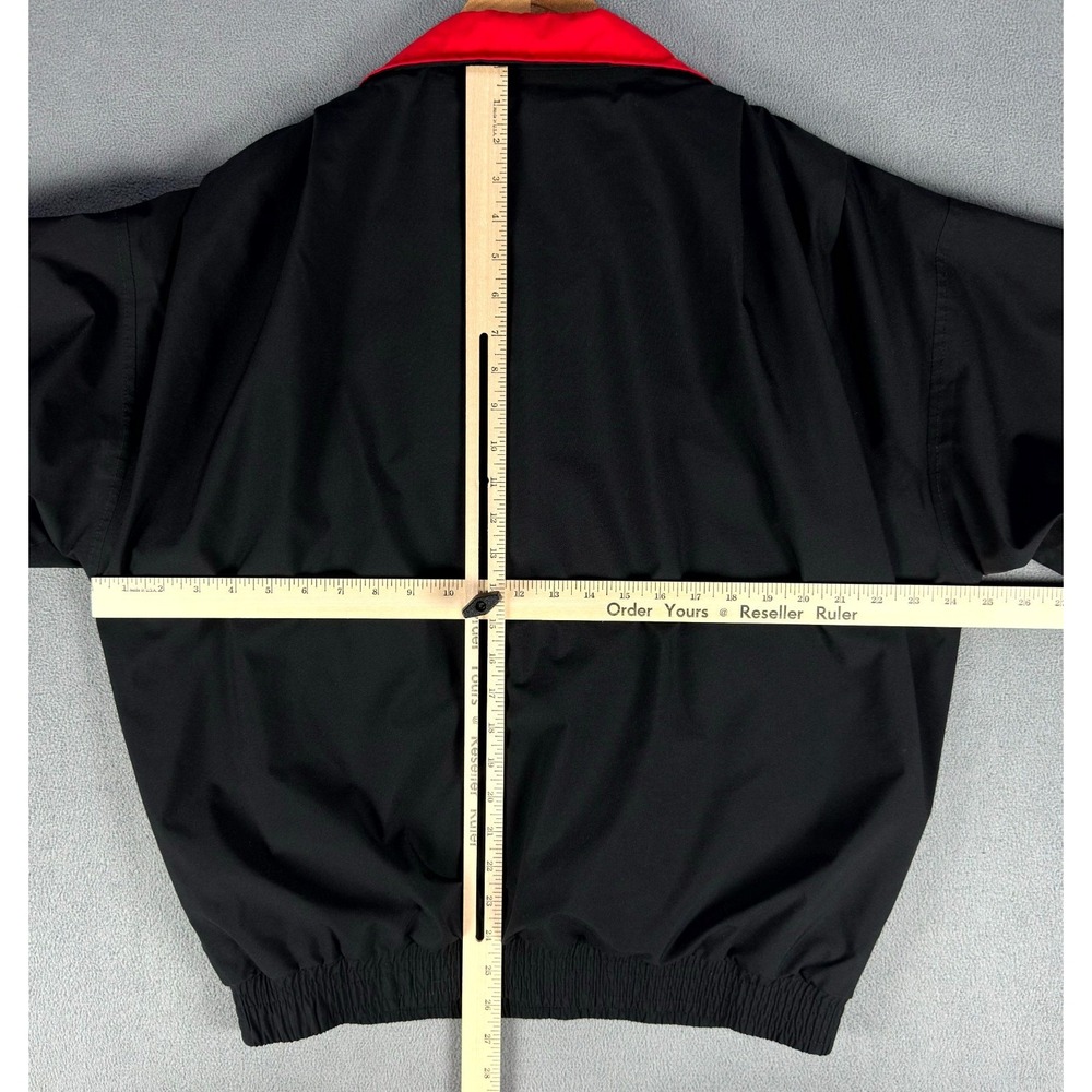 Zero Restriction Pullover Jacket Mens Medium Black GoreTex Performance Golf - Picture 5 of 9